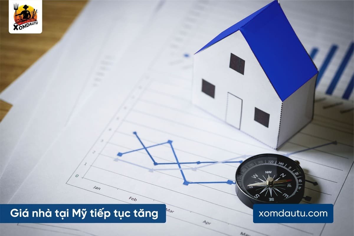 giá mua nhà ở mỹ tiếp tục tăng