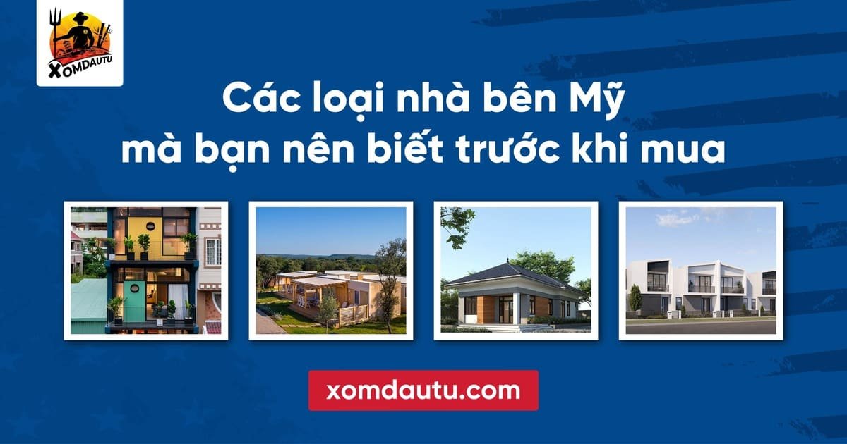 Các loại nhà ở mỹ