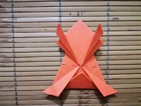 cách gấp con ếch 24