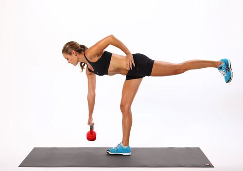 tập gym cho mông nhỏ lại