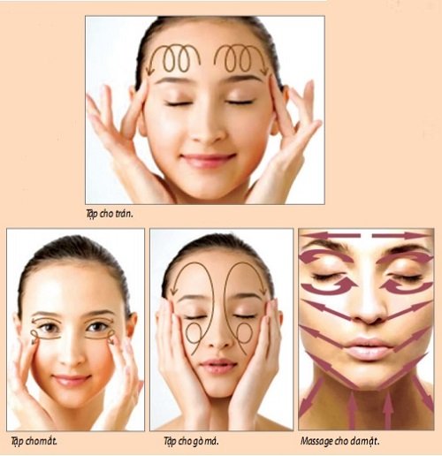 Gương mặt trở lại hài hòa, cân xứng sau khi massage chỉ hiệu quả với trường hợp mặt bị lệch vẹo tạm thời do những thói quen sinh hoạt, nghỉ ngơi. cách khắc phục mặt lệch tại nhà