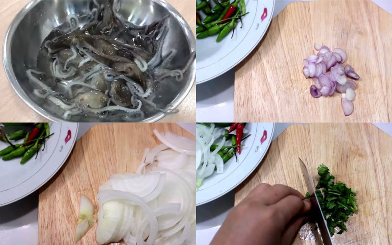 Sơ chế nguyên liệu Sơ chế nguyên liệu