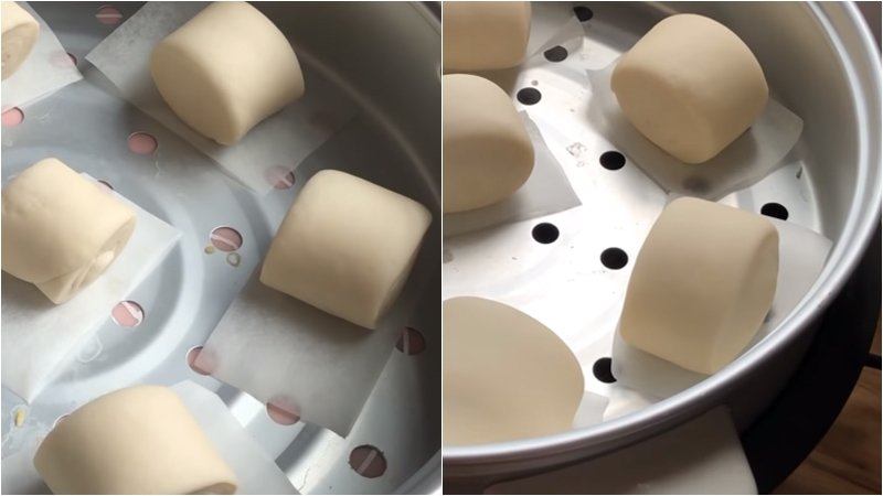 Ủ bột và hấp bánh Ủ bột và hấp bánh