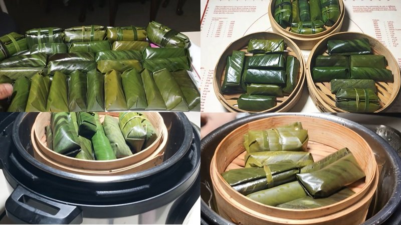 Hấp bánh bột lọc Hấp bánh bột lọc