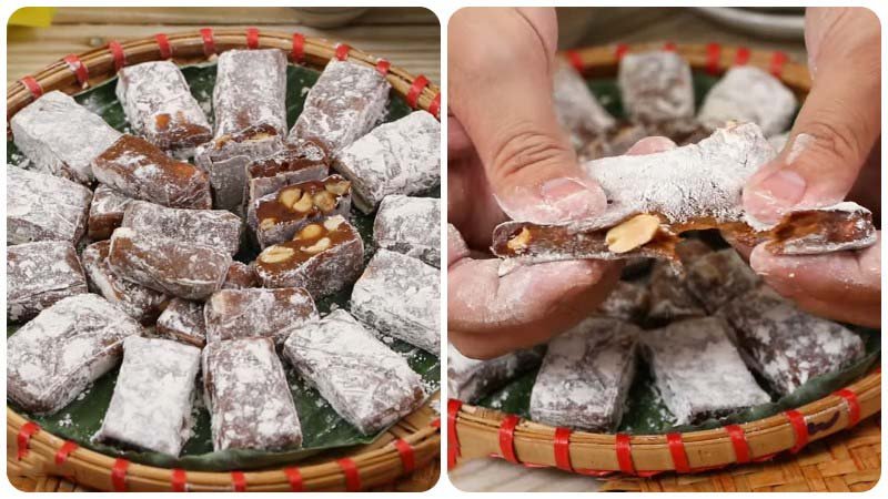 Món bánh chè Lam thơm ngon, ngọt dẻo
