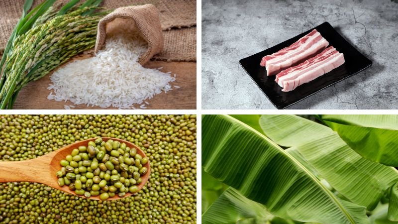 Nguyên liệu làm nhân bánh chưng ngon