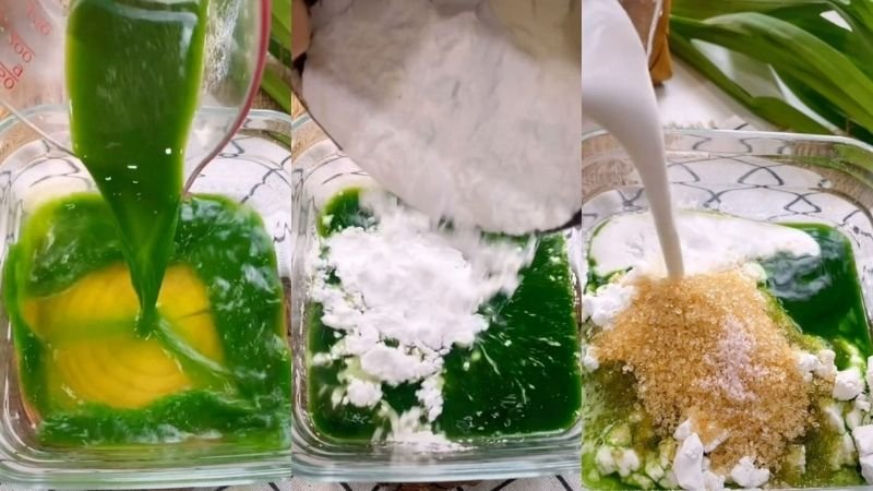Làm hỗn hợp lớp màu xanh