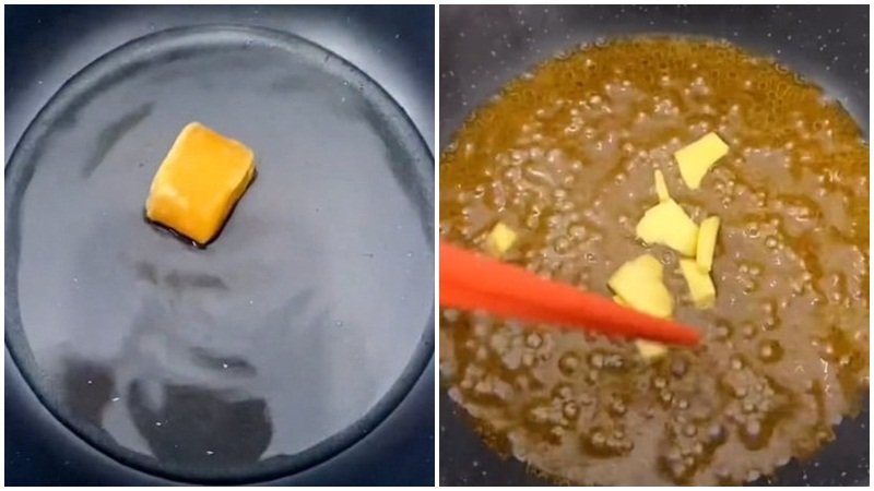 Nấu nước đường
