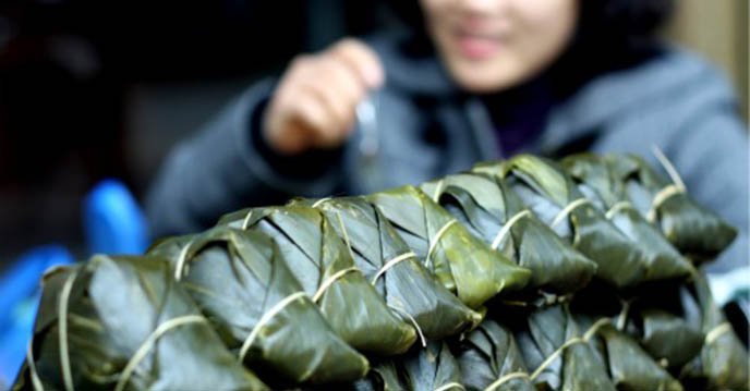 Cách làm bánh gio chấm mật