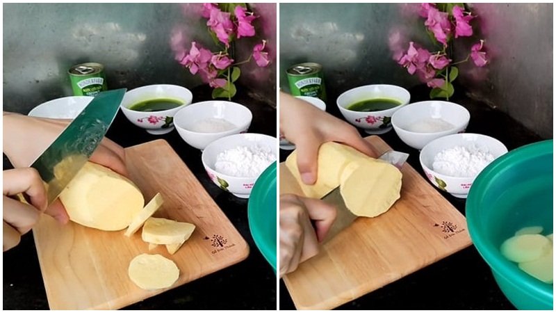 Sơ chế khoai lang Sơ chế khoai lang