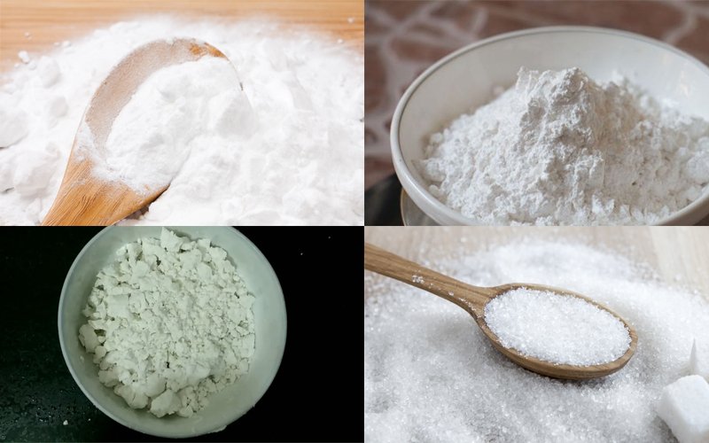 Một số nguyên liệu làm bánh que chiên ngào đường