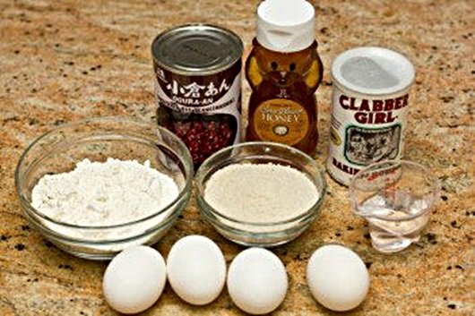 Nguyên liệu làm vỏ bánh doremon