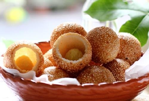 Cách làm bánh rán vừng đơn giản mà ngon tuyệt cú mèo 9