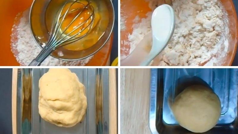 Trộn bột bánh Trộn bột bánh
