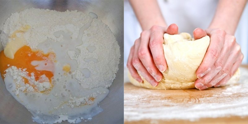 Nhào bột Nhào bột