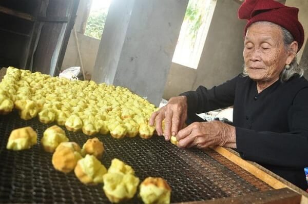 Món bánh thuẫn mang hương vị ngày Tết truyền thống