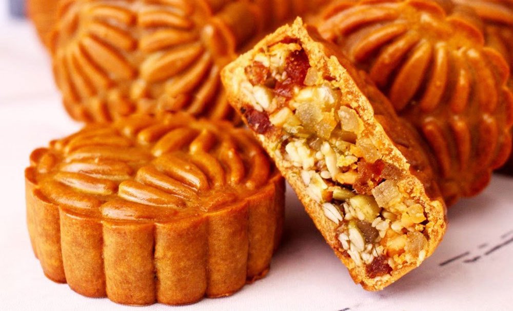 {Cách làm bánh Trung thu nướng nhân thập cẩm}