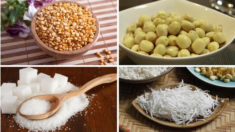 Nguyên liệu làm bánh su sê truyền thống Huế Nguyên liệu làm bánh su sê truyền thống Huế