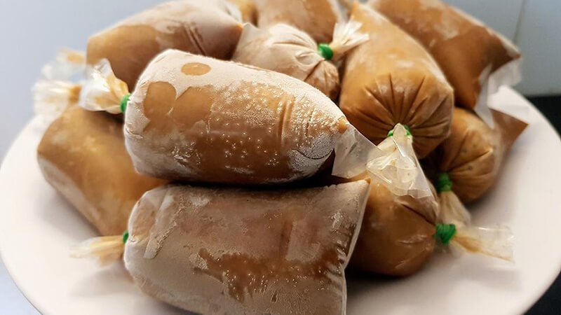 Kem cà phê sữa dẻo