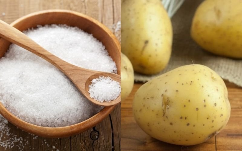Nguyên liệu làm món bim bim khoai tây