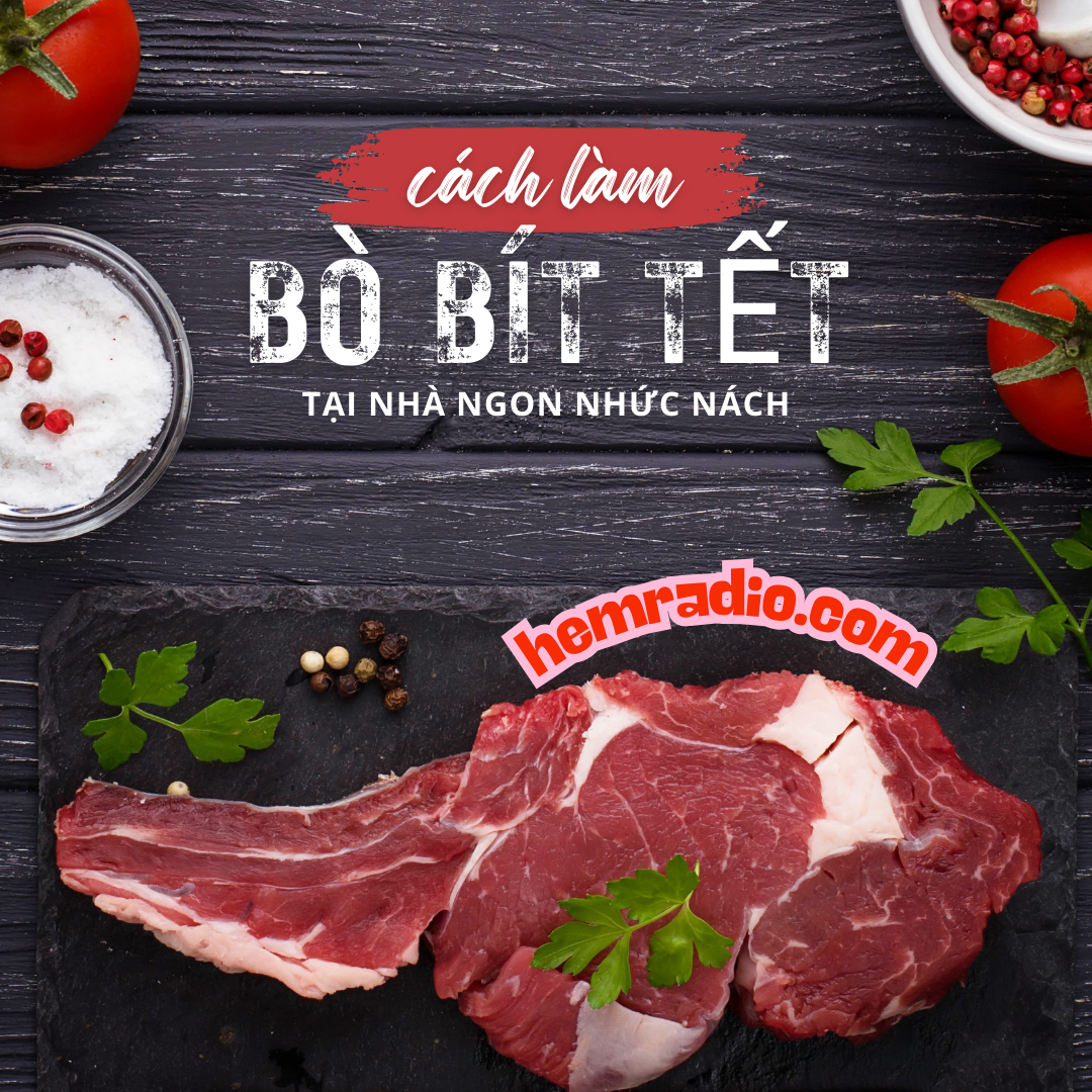 cách làm bò bít tết tại nhà