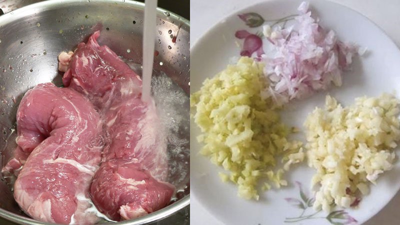 Sơ chế nguyên liệu Sơ chế nguyên liệu