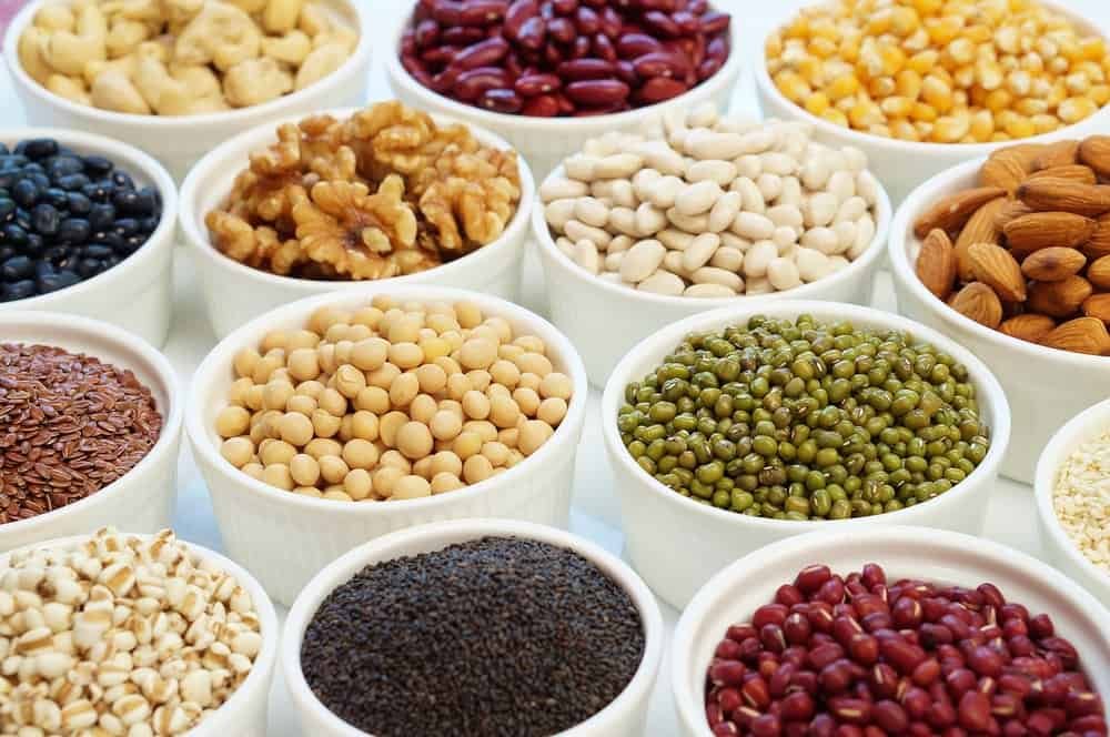 các loại hạt làm bột ngũ cốc