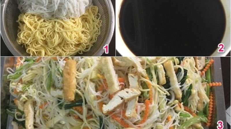 Xào bún Xào bún