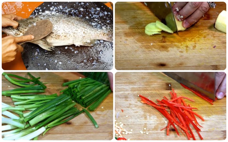 Sơ chế các nguyên liệu