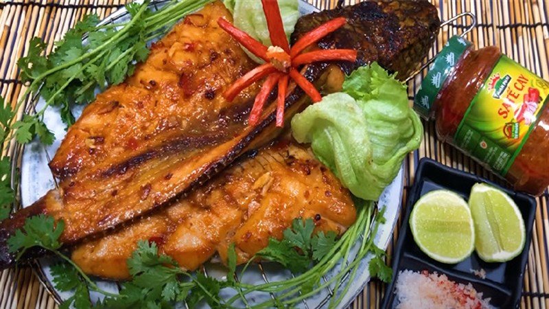 Cá lóc nướng sa tế