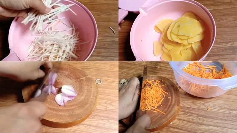 Sơ chế nguyên liệu