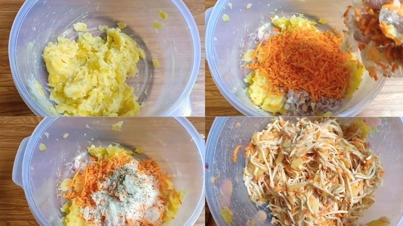 Làm nhân chả giò