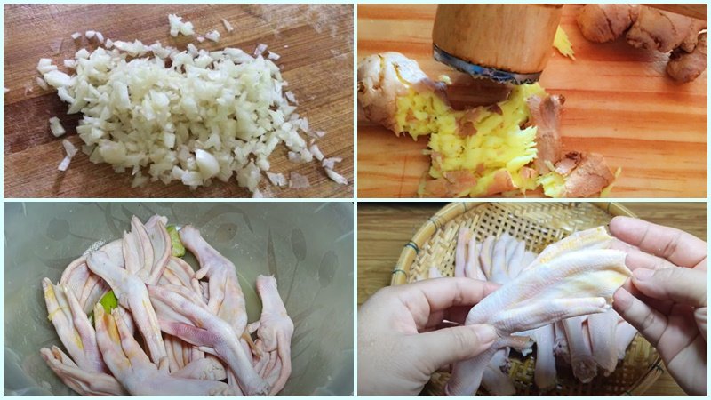  Sơ chế nguyên liệu