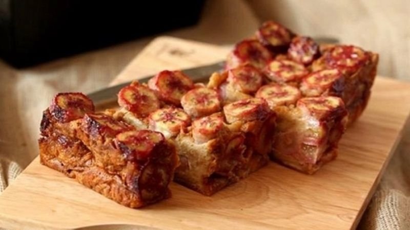 Cách làm chuối nướng nước cốt dừa