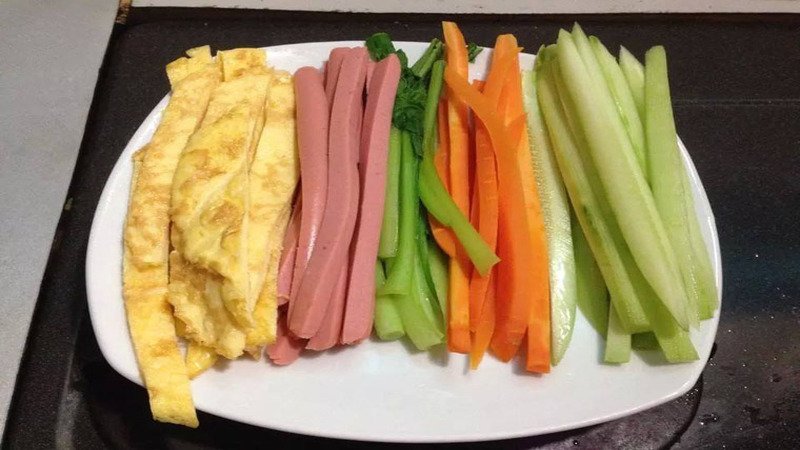 Sơ chế các nguyên liệu