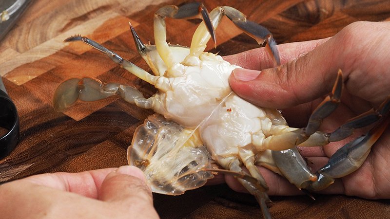 Sơ chế cua:
