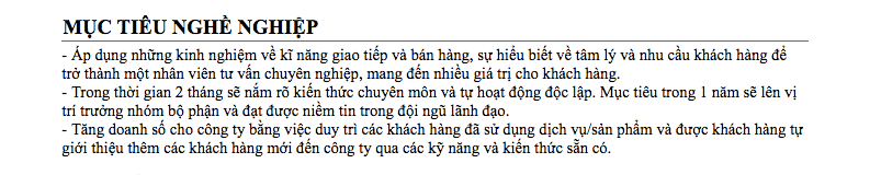 Hướng dẫn cách viết cv xin việc trên máy tính