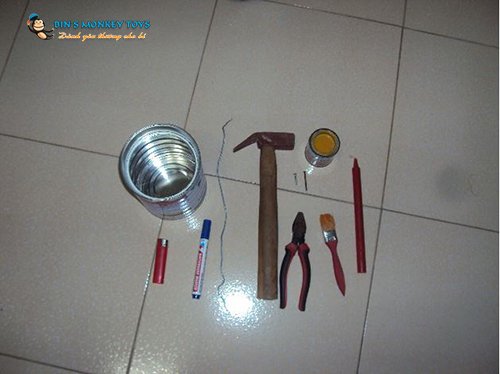 Cách làm đồ chơi từ vỏ hộp sữa bột 