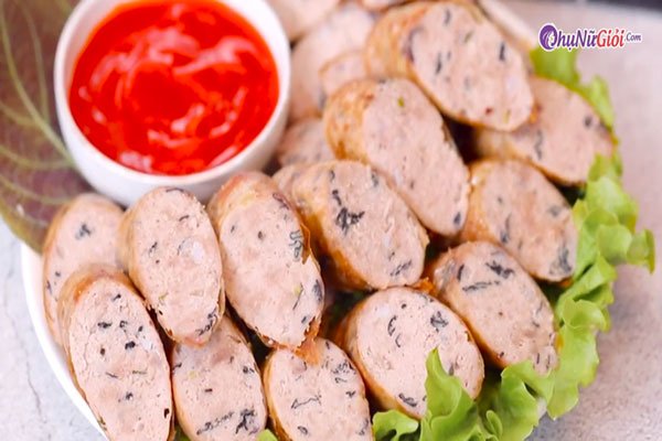 cách làm dồi heo chiên