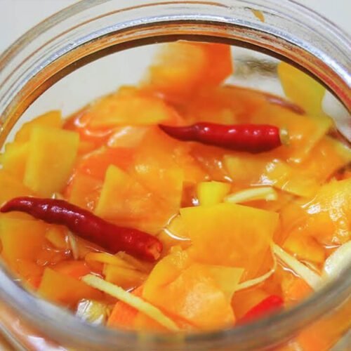 đu đủ ngâm mắm