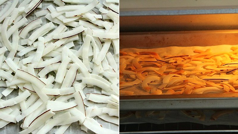Nướng dừa Nướng dừa