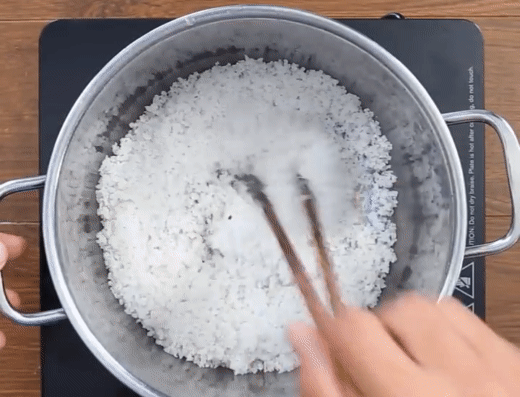 rang muối hột rang muối hột