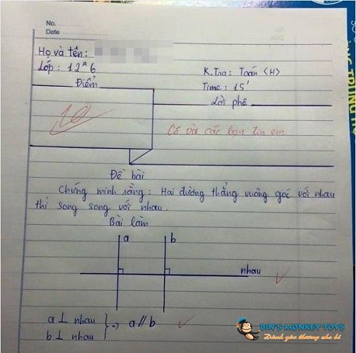 cách làm giấy kiểm tra 2