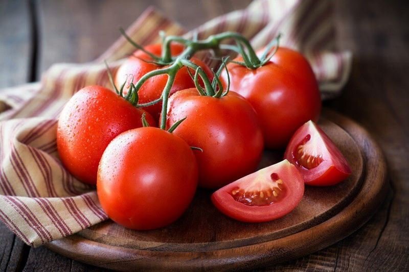 Cà chua giúp da trắng sáng, hồng hào
