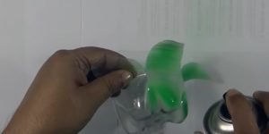 cách làm hộp đựng bút bằng chai nhựa 6