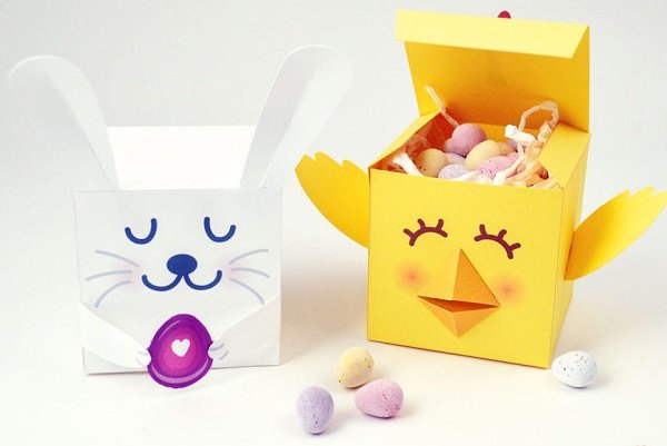 cách làm hộp giấy carton siêu dễ thương