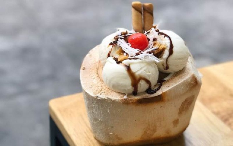 Thành phẩm kem dừa Whipping Cream Thành phẩm kem dừa Whipping Cream
