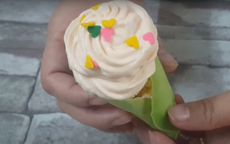 Kem ốc quế thơm ngon