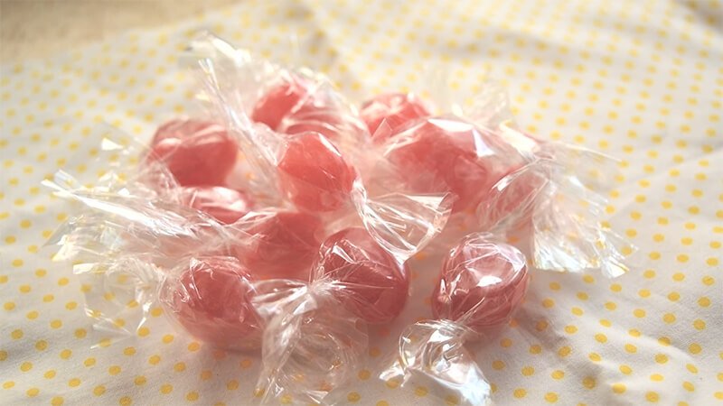 Kẹo cứng hương dâu tây