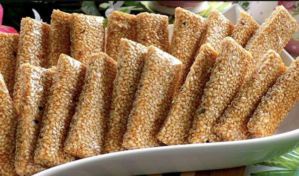 cách làm kẹo mè xửng Huế
